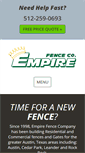 Mobile Screenshot of empirefencetx.com